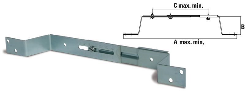 Szyna wygięta regulowana Szyna wygięta regulowana