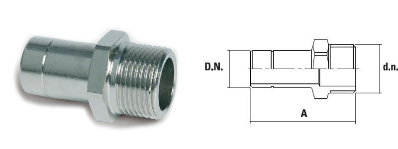 Łącznik mosiężny GZ Łącznik mosiężny GZ