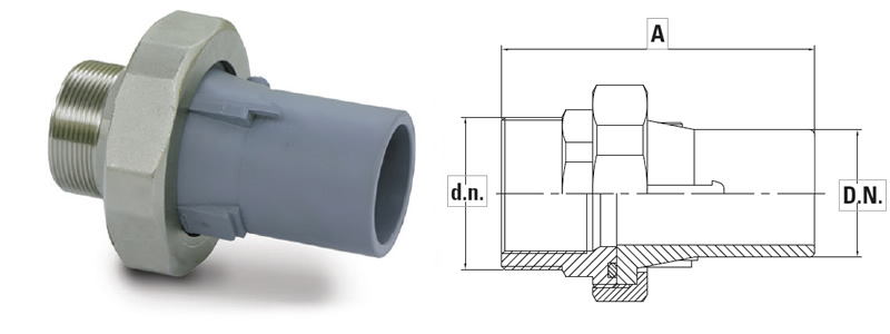 Złączka GZ do zgrzewania Złączka GZ do zgrzewania
